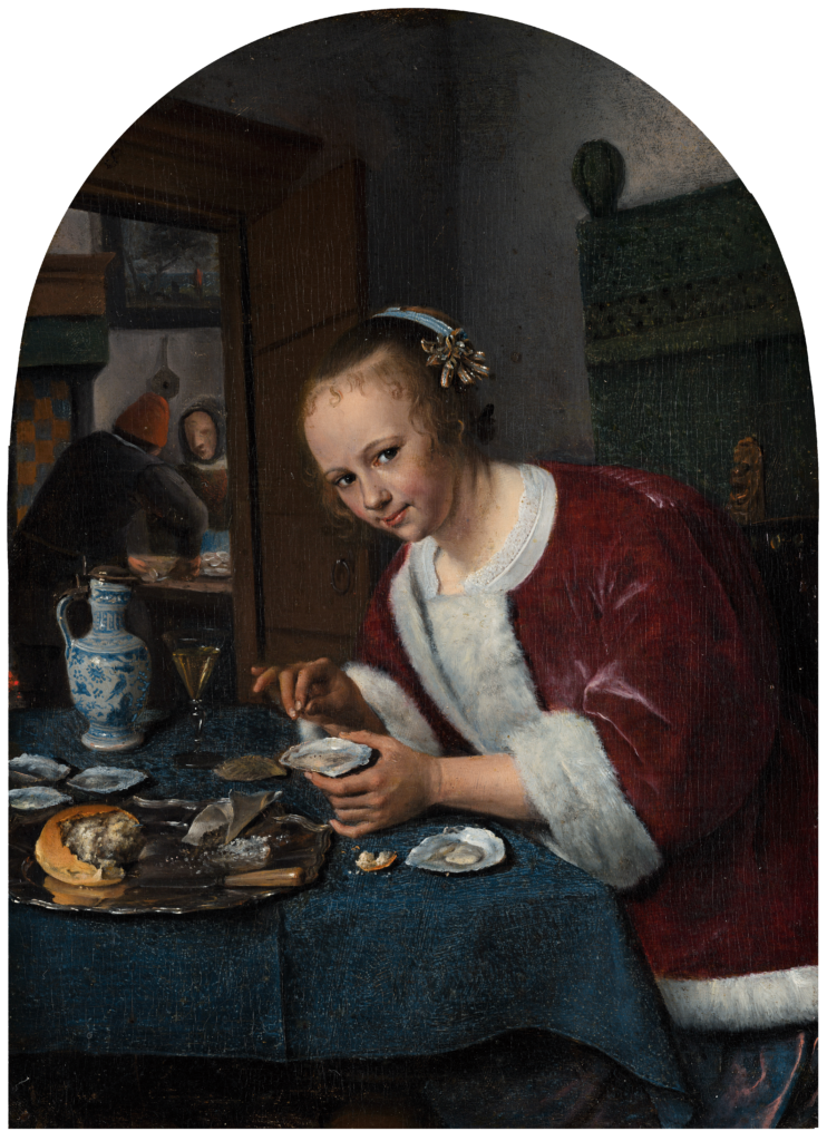 Jan Steen, Jeune fille mangeant des huîtres